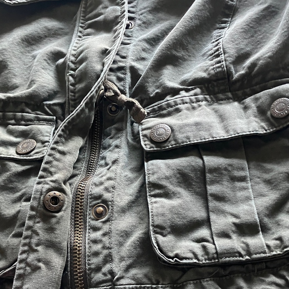 Aeropostale Olive Green Outerwear - Picture 5 of 8